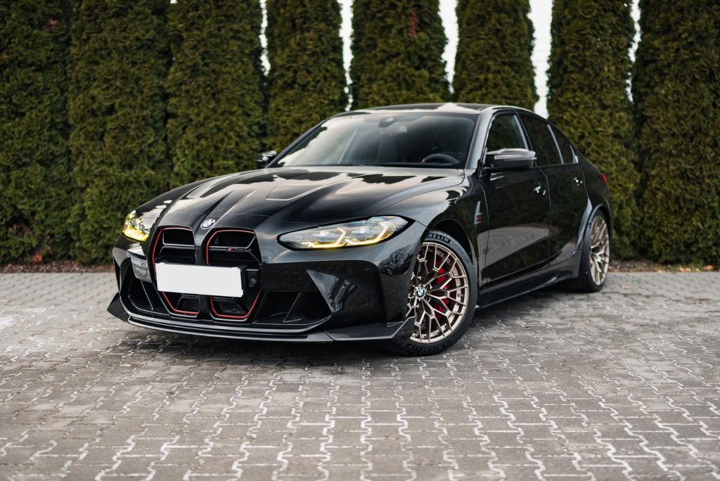BMW M3 2023 г. Чёрный, пробег 38000 км