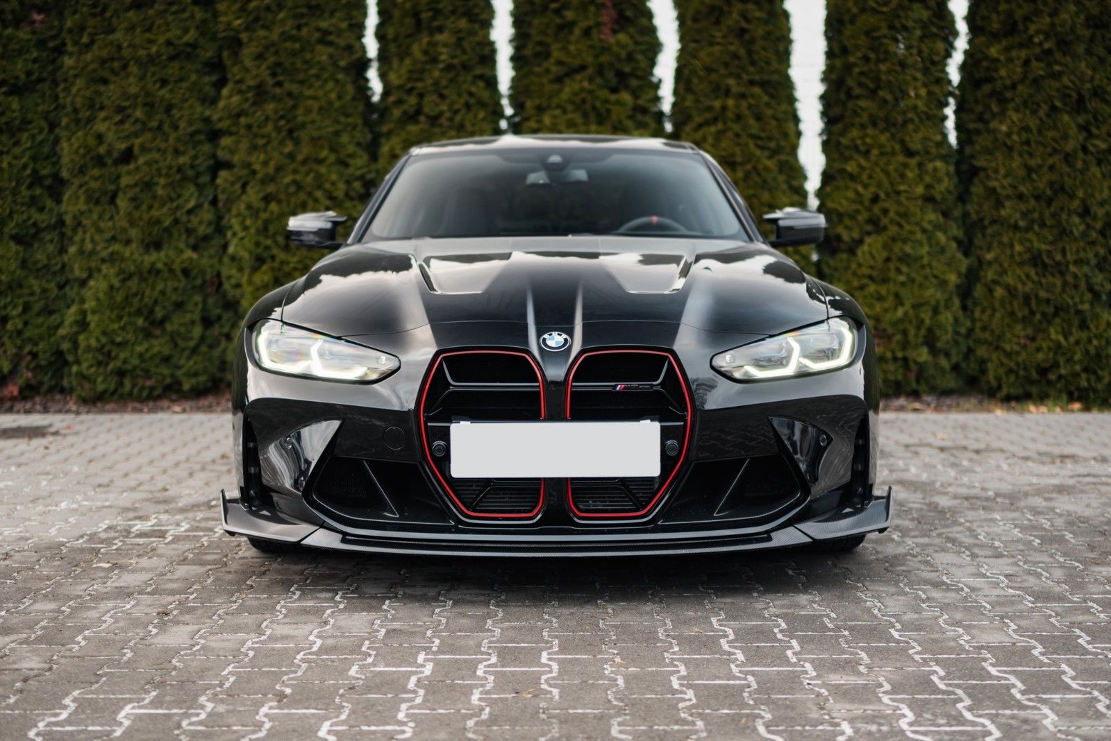 BMW M3 2023 г. Чёрный, пробег 38000 км