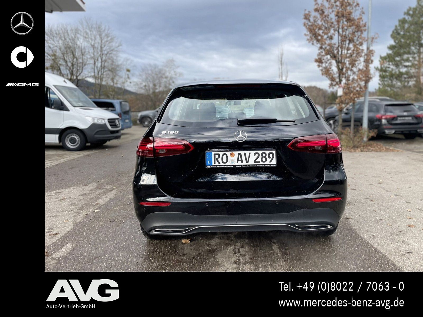 Mercedes-Benz B 180 2024 г. Чёрный, пробег 15500 км