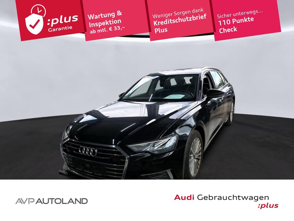 Audi A6 2022 г. Чёрный, пробег 45886 км