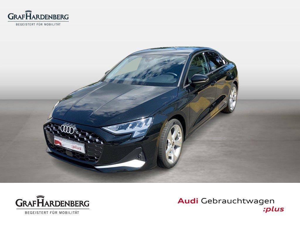 Audi A3 2024 г. Чёрный, пробег 45200 км