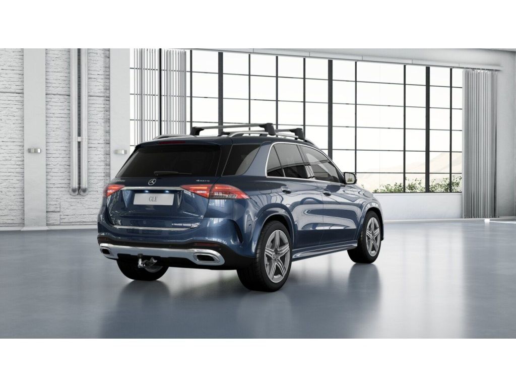 Mercedes-Benz GLE 450 2024 г. Синий, пробег 34206 км