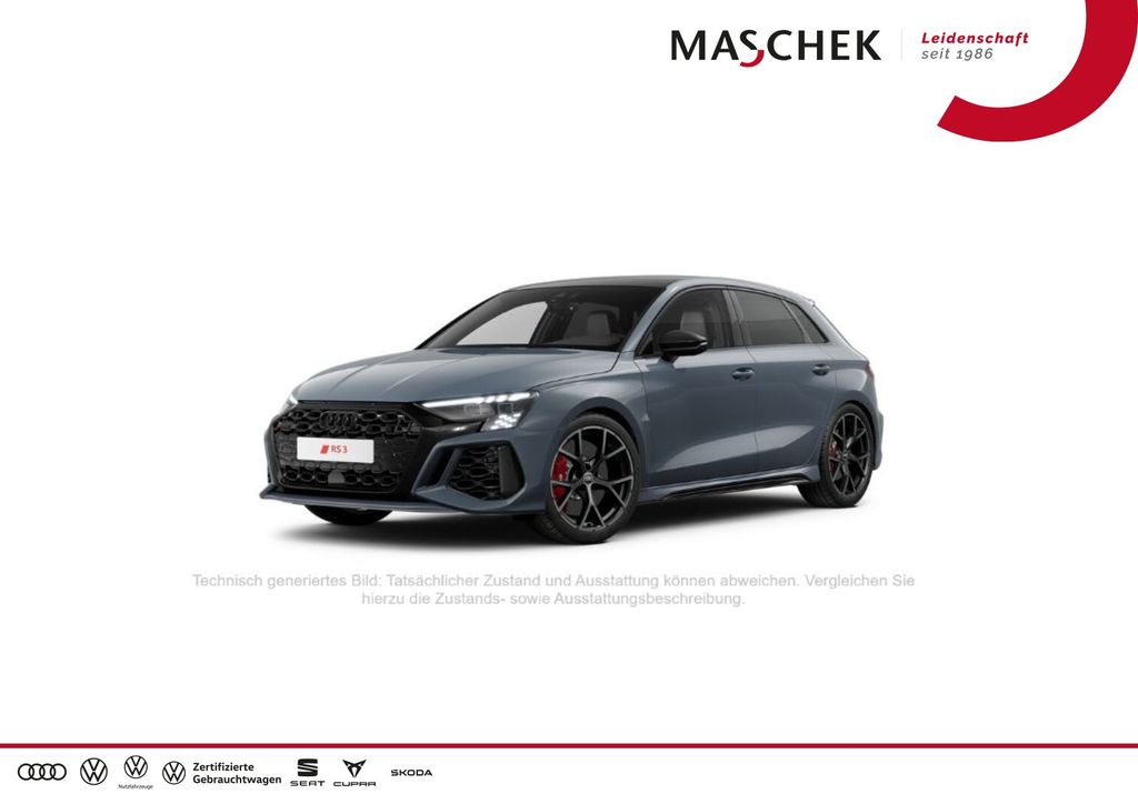 Audi RS3 2023 г. Серый, пробег 19290 км