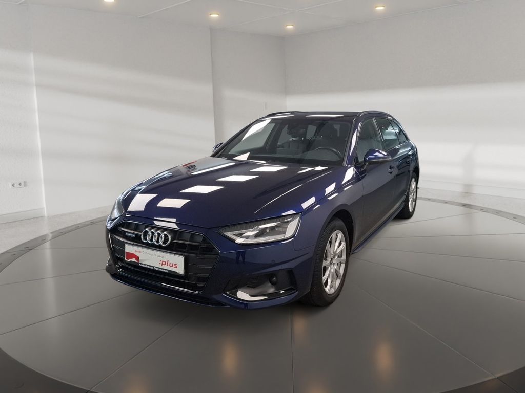 Audi A4 2022 г. Синий, пробег 54689 км