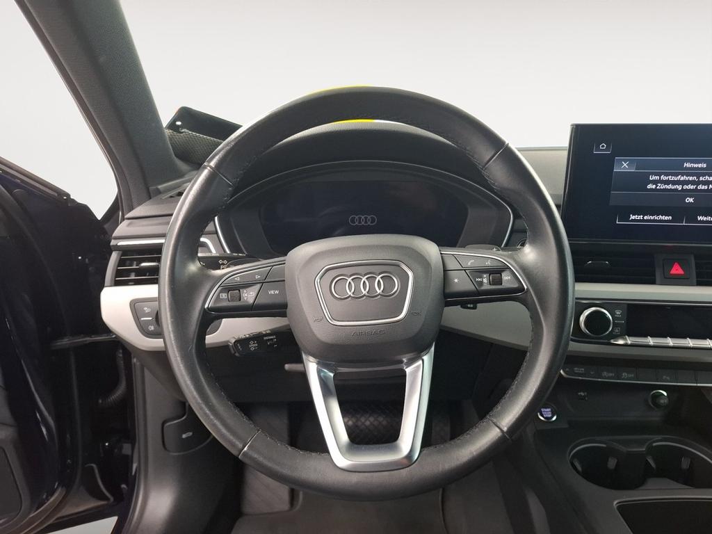 Audi A4 2022 г. Синий, пробег 54689 км