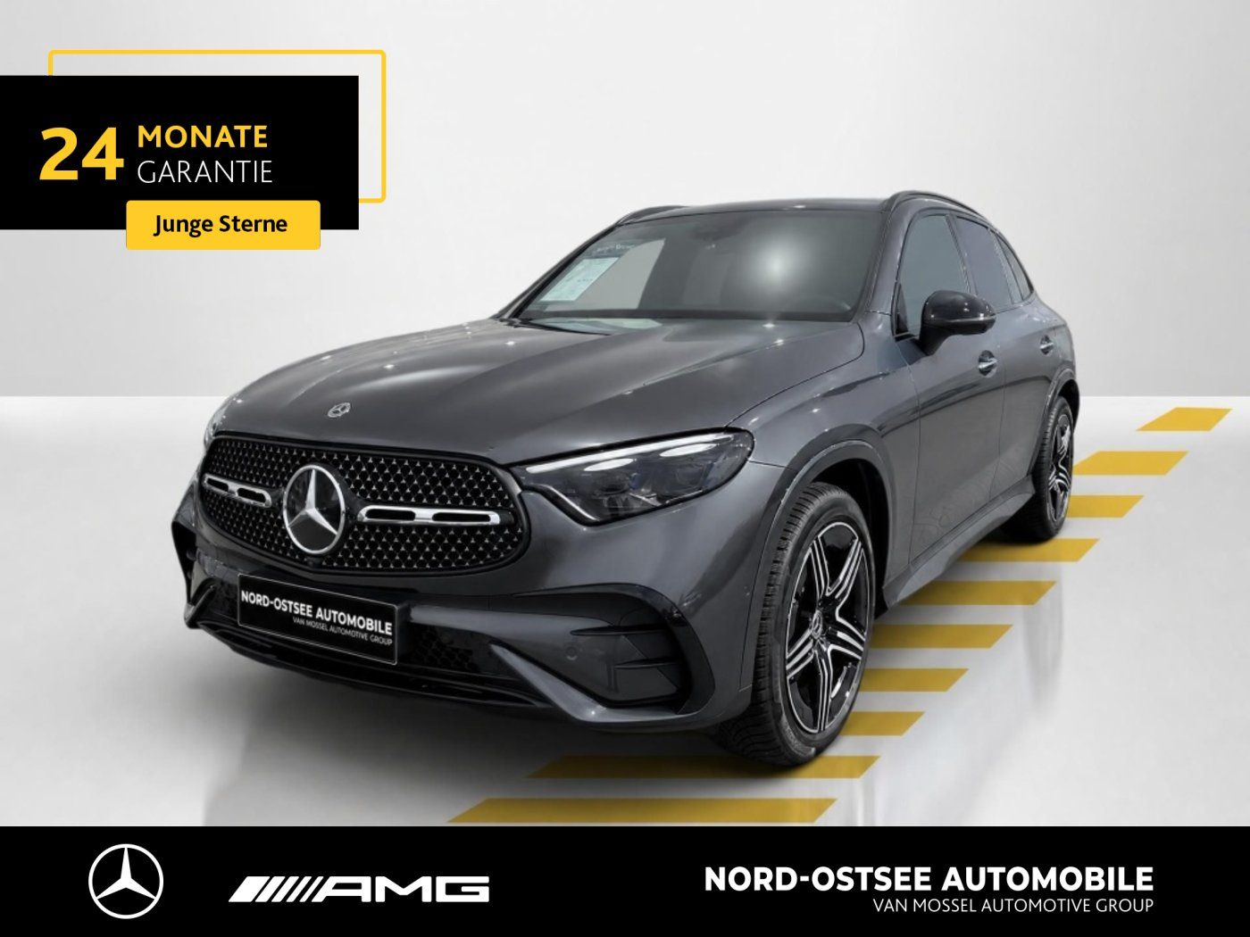 Mercedes-Benz GLC 220 2025 г. Серый, пробег 23870 км