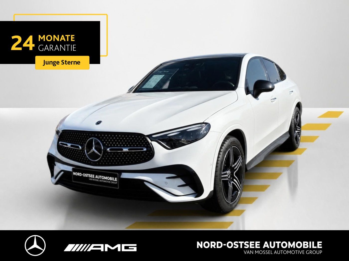 Mercedes-Benz GLC 220 2025 г. Белый, пробег 18713 км