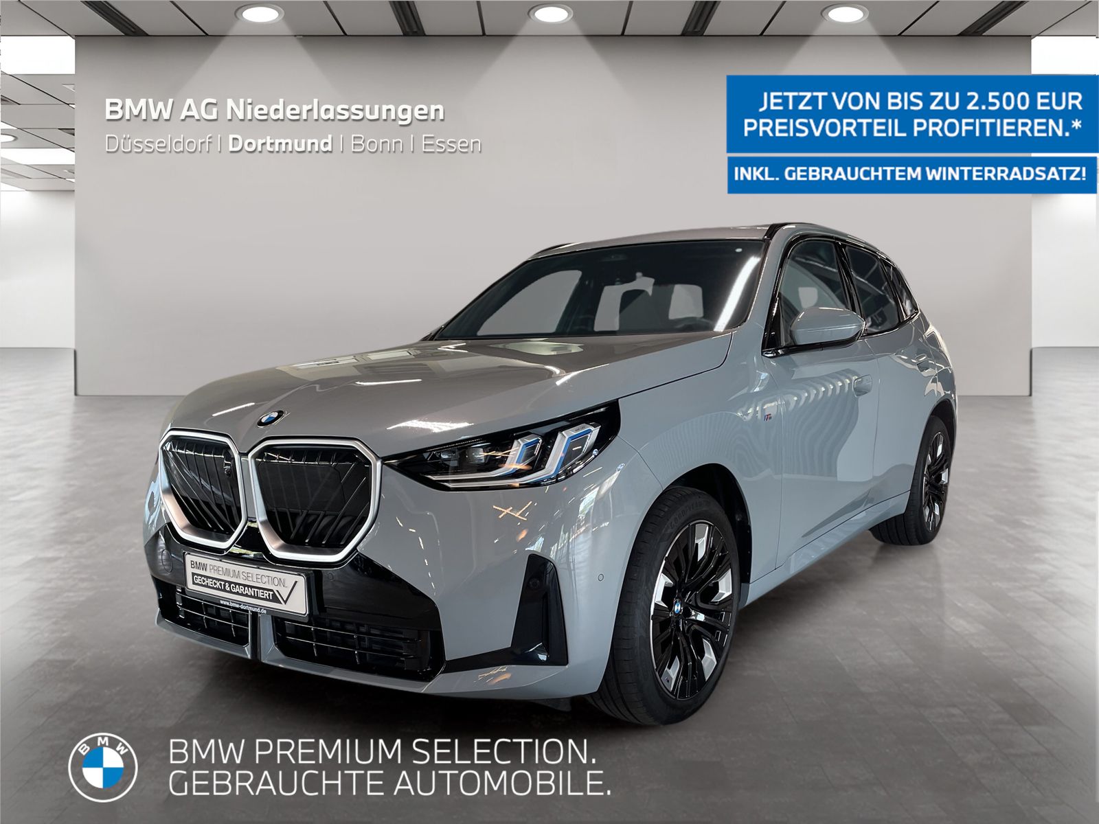 BMW X3 2026 г. Серый, пробег 17107 км