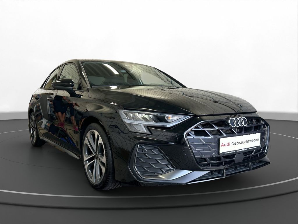 Audi A3 2025 г. Чёрный, пробег 39500 км