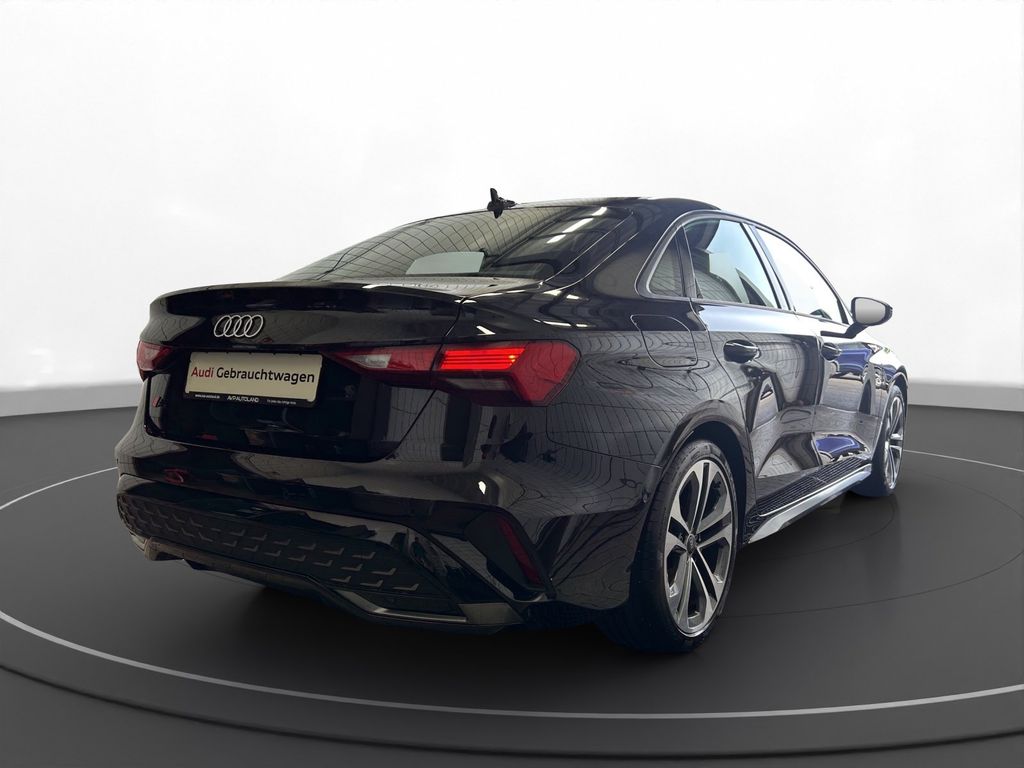 Audi A3 2025 г. Чёрный, пробег 39500 км