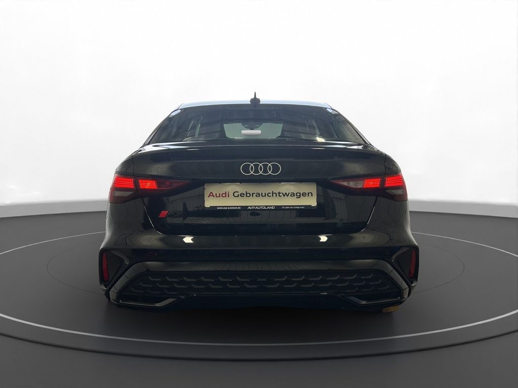 Audi A3 2025 г. Чёрный, пробег 39500 км
