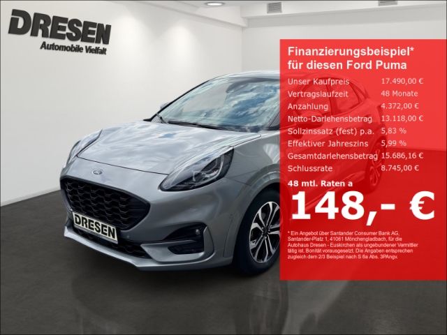 Ford Puma 2022 г. Серебристый, пробег 39519 км