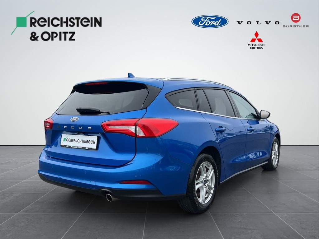 Ford Focus 2021 г. Синий, пробег 56750 км