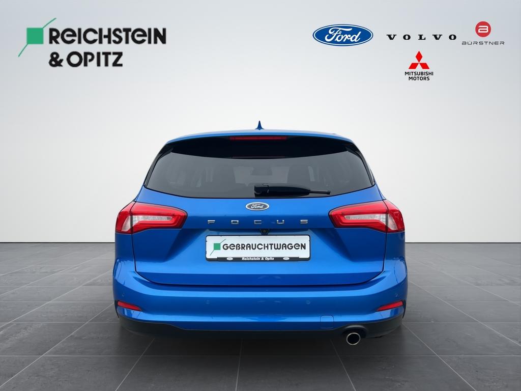 Ford Focus 2021 г. Синий, пробег 56750 км