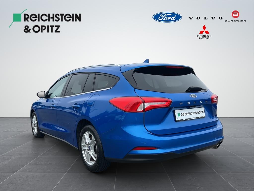 Ford Focus 2021 г. Синий, пробег 56750 км