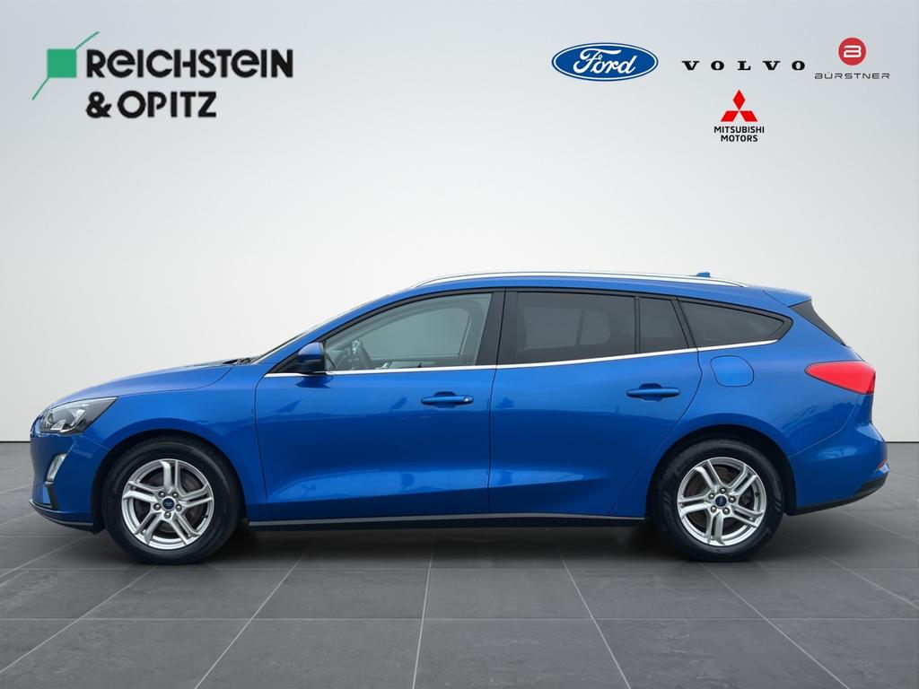 Ford Focus 2021 г. Синий, пробег 56750 км