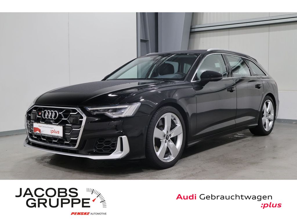 Audi S6 2024 г. Чёрный, пробег 31240 км