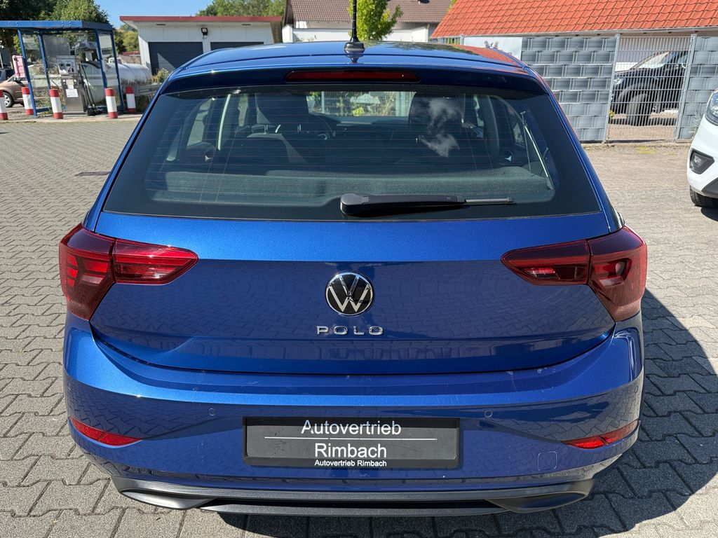Volkswagen Polo 2023 г. Синий, пробег 59500 км