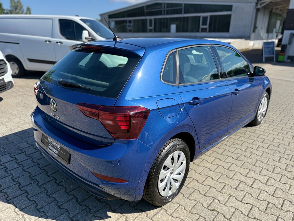 Volkswagen Polo 2023 г. Синий, пробег 59500 км