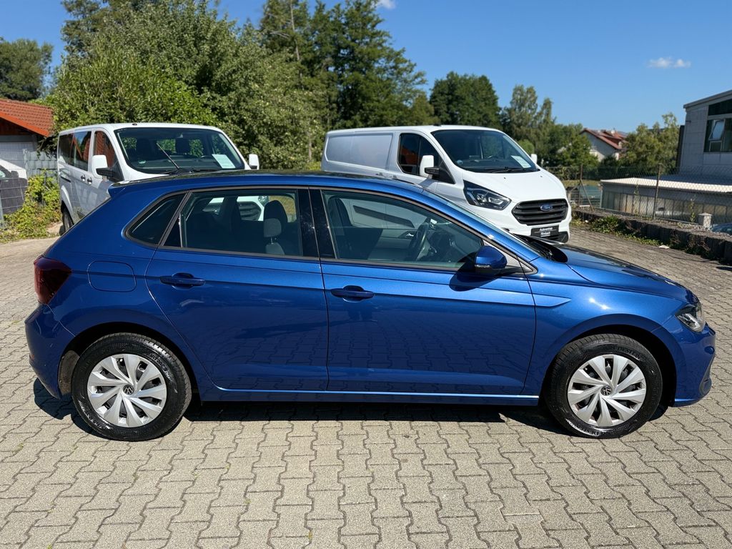 Volkswagen Polo 2023 г. Синий, пробег 59500 км