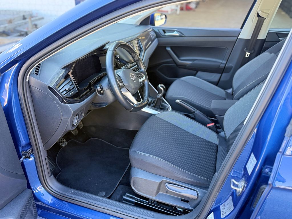 Volkswagen Polo 2023 г. Синий, пробег 59500 км