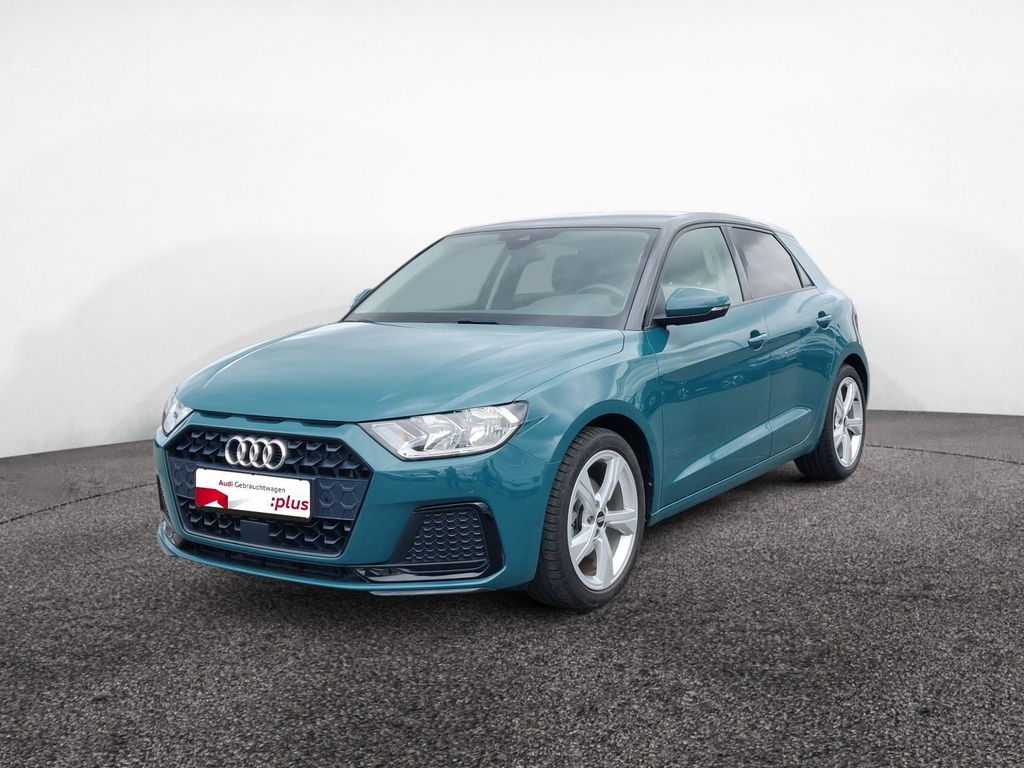 Audi A1 2021 г. Зелёный, пробег 39823 км