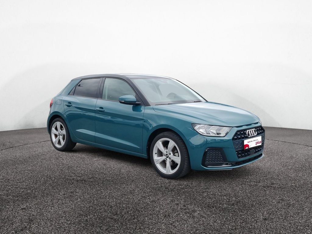 Audi A1 2021 г. Зелёный, пробег 39823 км