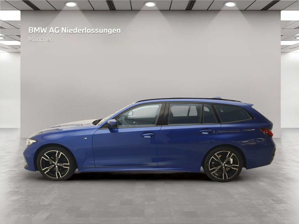 BMW 320 2023 г. Синий, пробег 26718 км