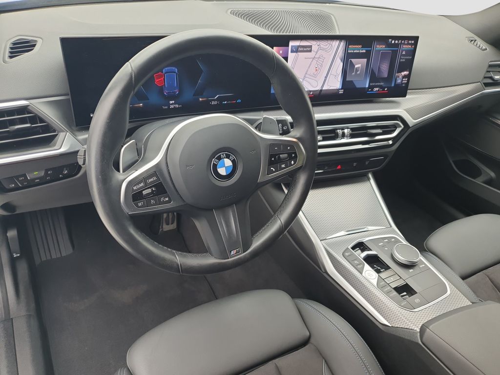 BMW 320 2023 г. Синий, пробег 26718 км