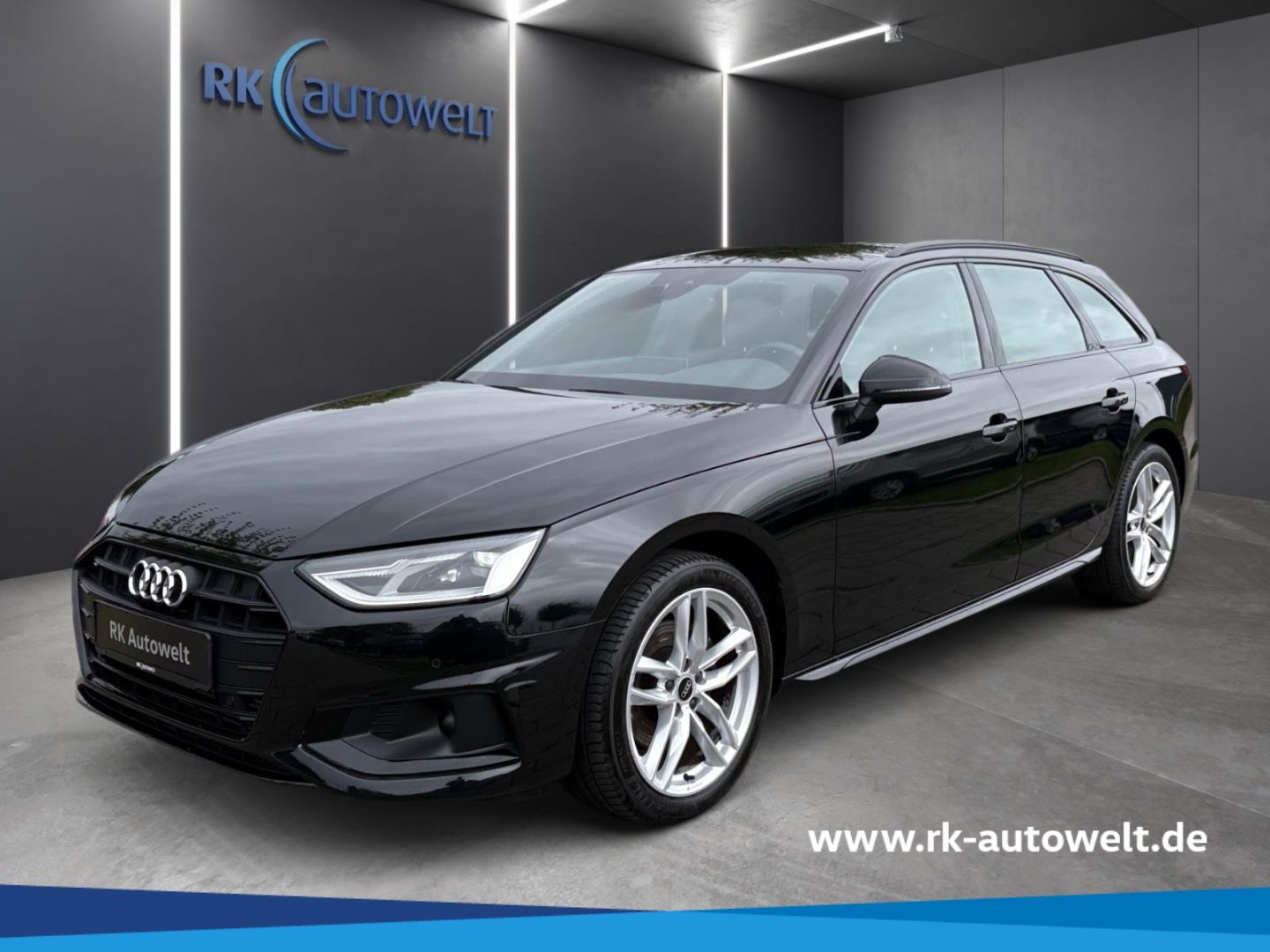 Audi A4 2022 г. Чёрный, пробег 57729 км
