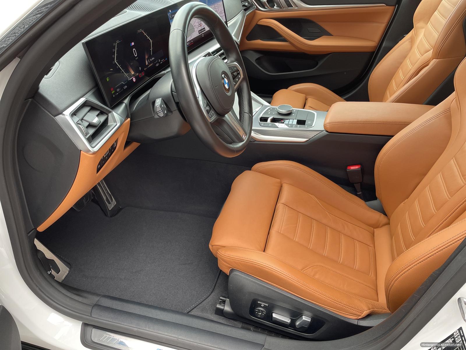BMW 430 2023 г. Белый, пробег 23975 км