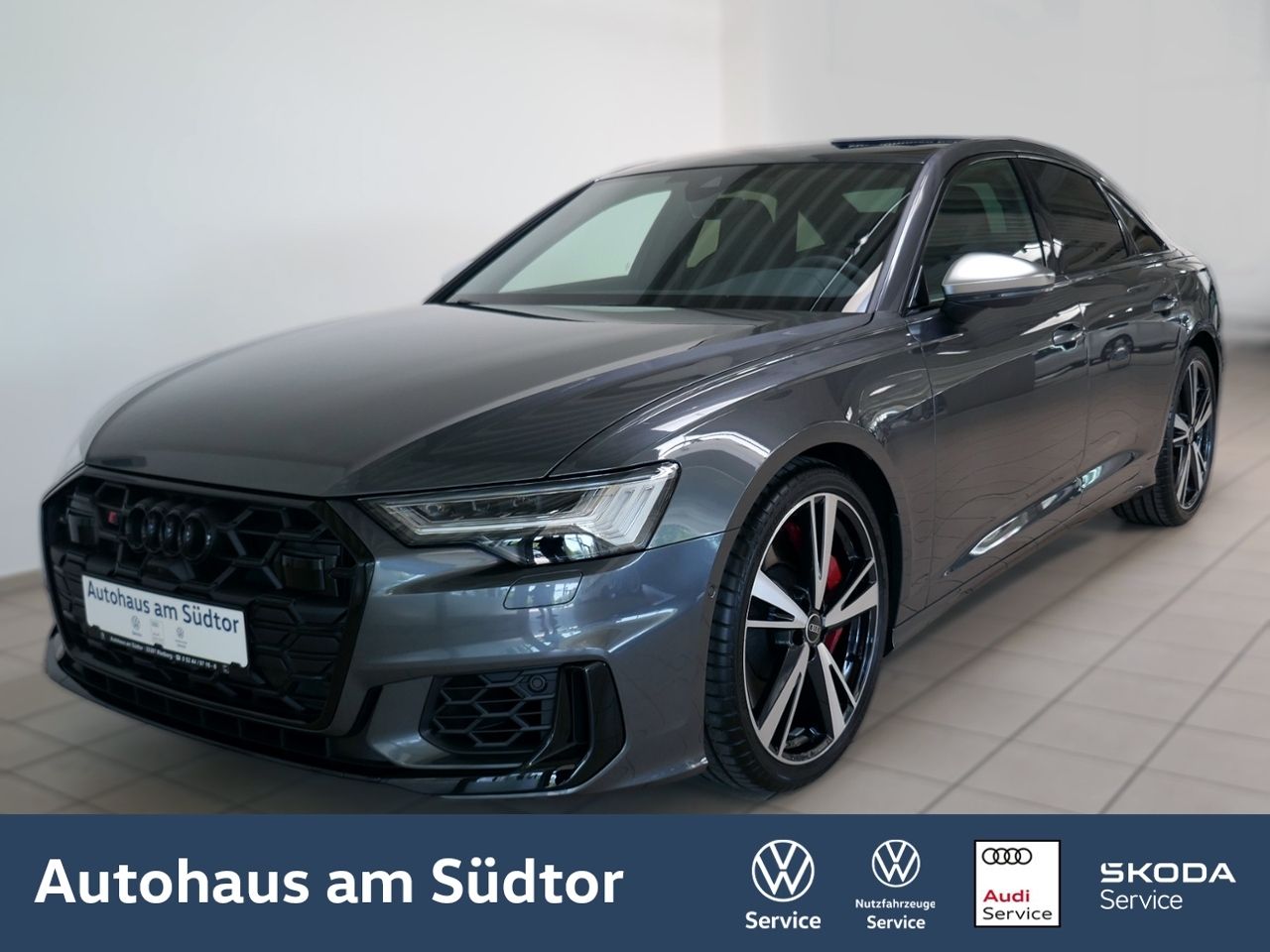 Audi S6 2025 г. Серый, пробег 19500 км