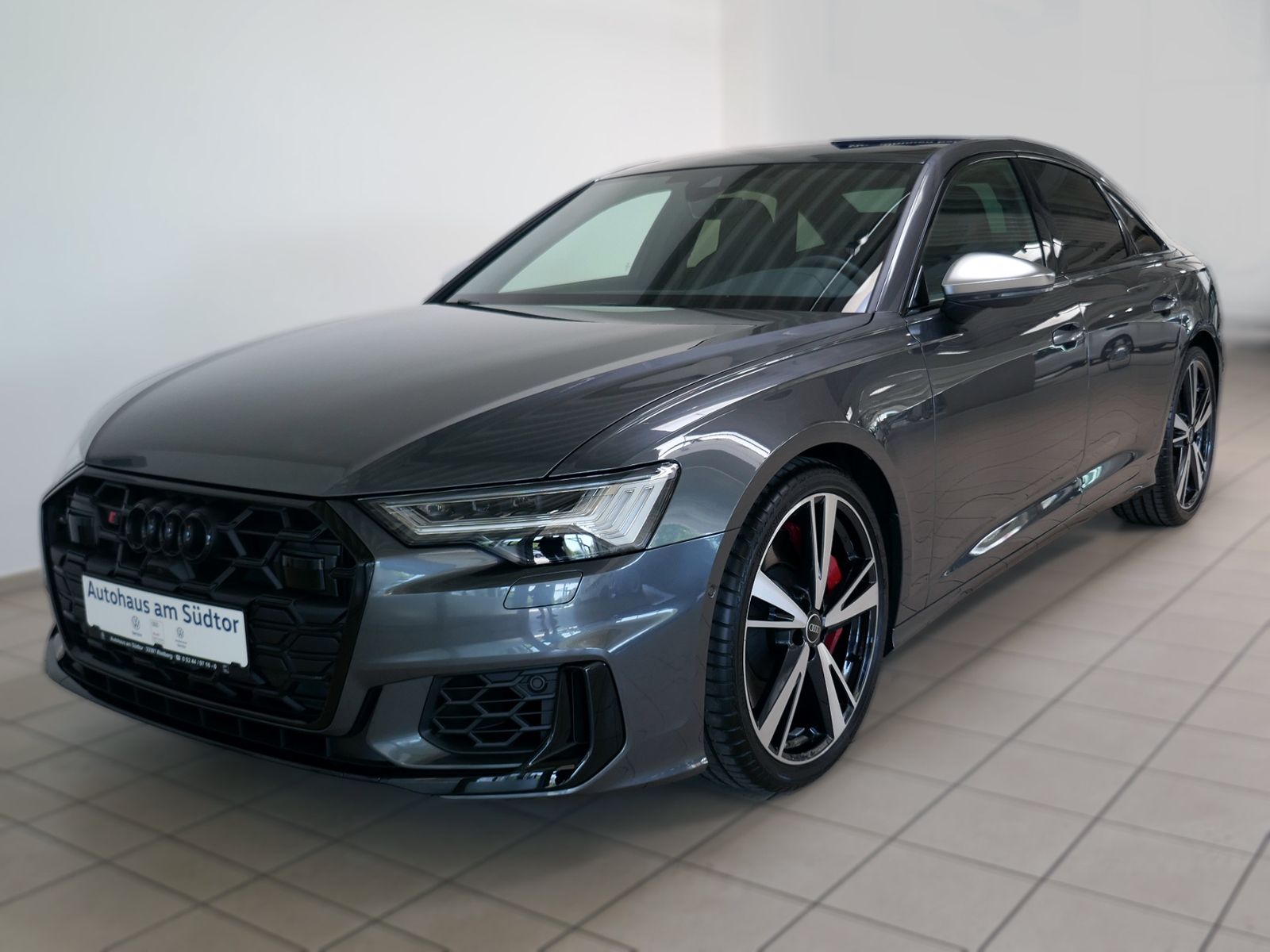 Audi S6 2025 г. Серый, пробег 19500 км
