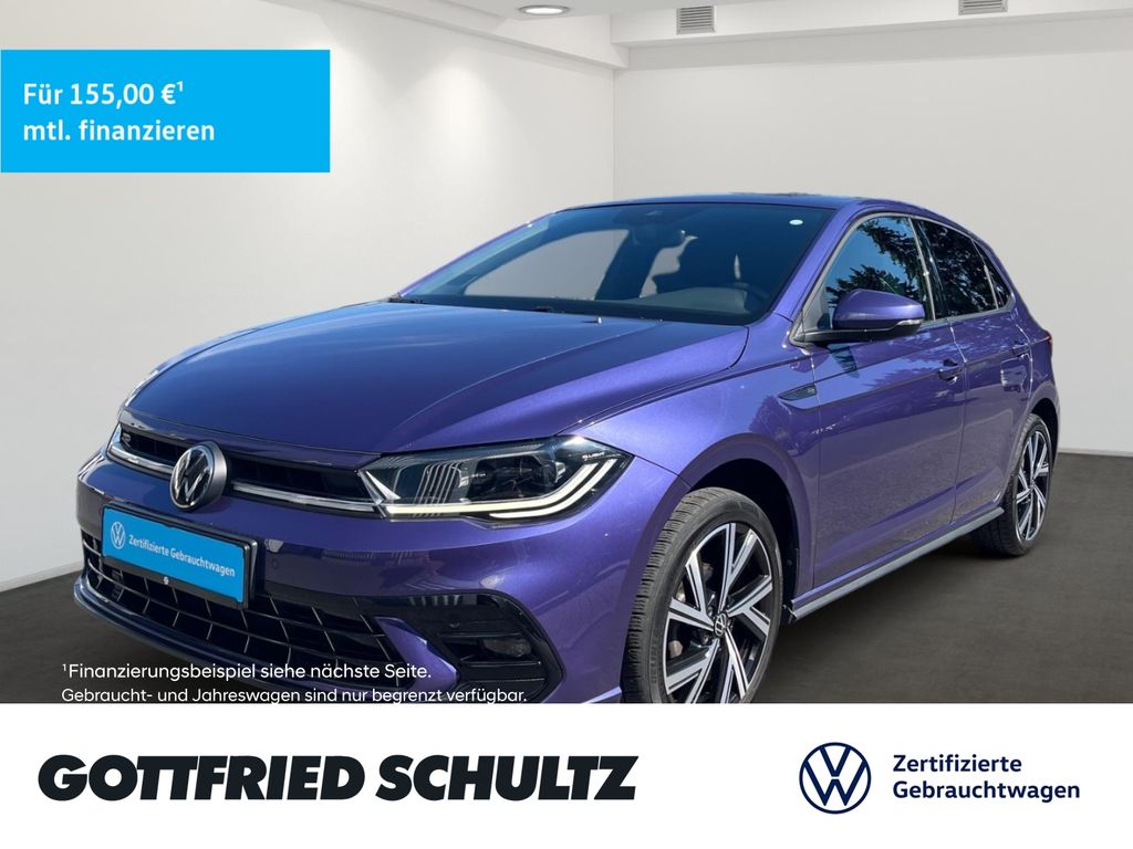 Volkswagen Polo 2022 г. Фиолетовый, пробег 45968 км