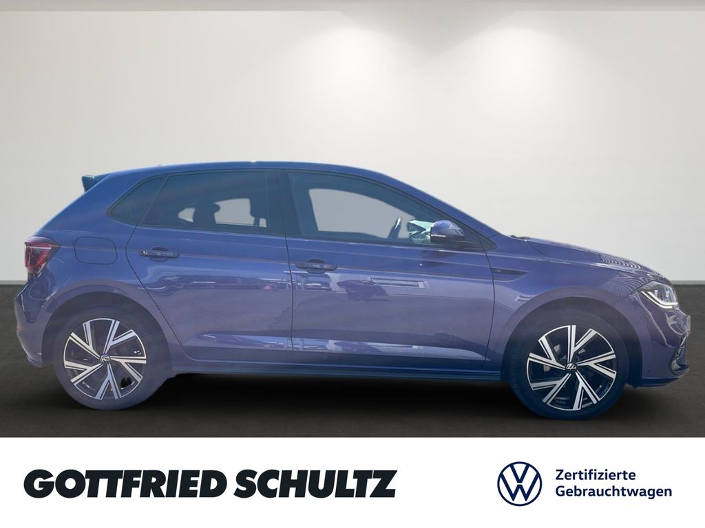 Volkswagen Polo 2022 г. Фиолетовый, пробег 45968 км