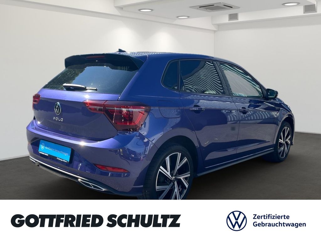 Volkswagen Polo 2022 г. Фиолетовый, пробег 45968 км