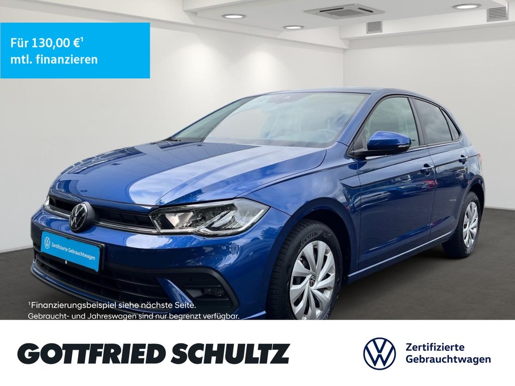 Volkswagen Polo 2022 г. Синий, пробег 48202 км
