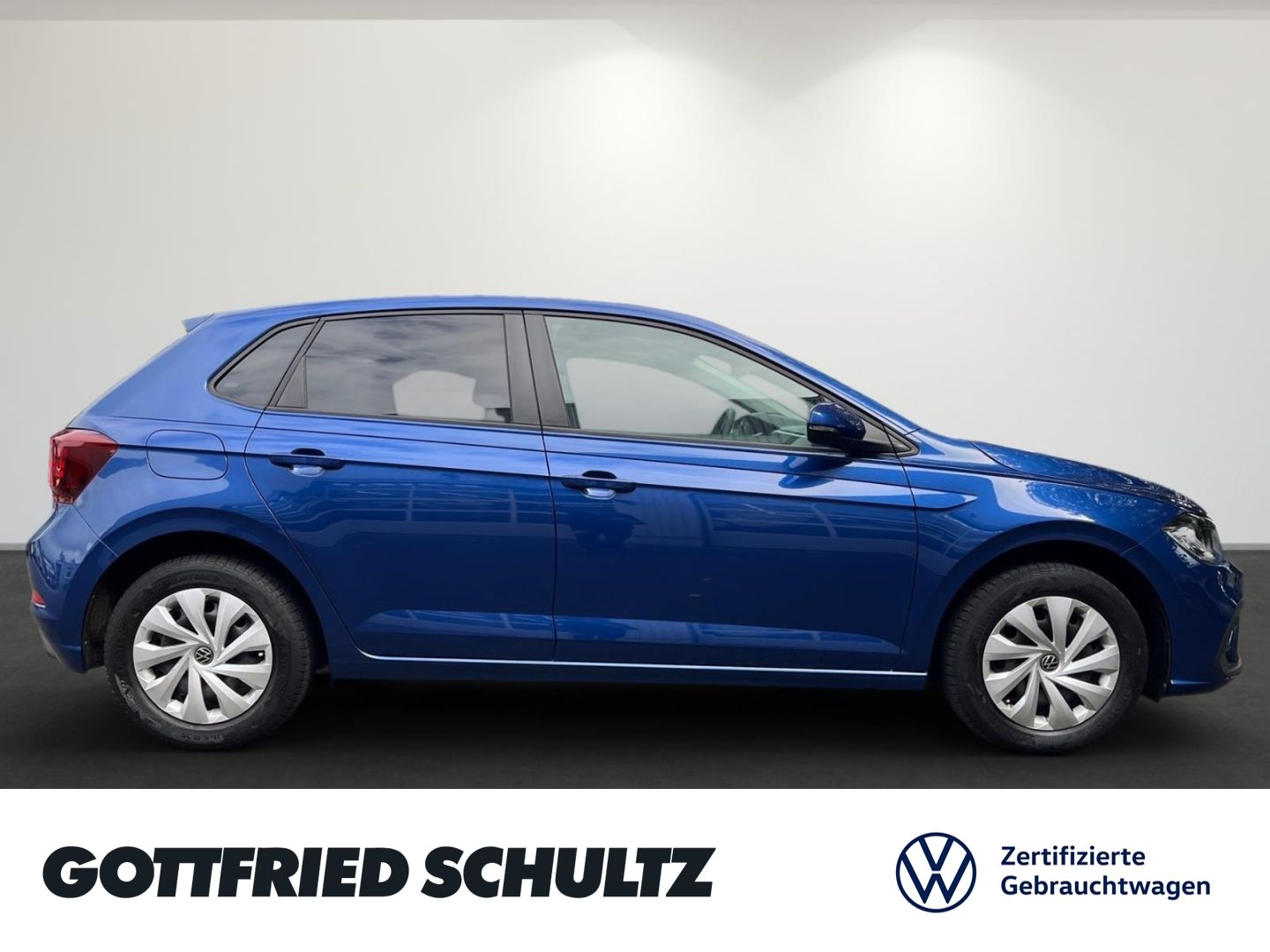 Volkswagen Polo 2022 г. Синий, пробег 48202 км