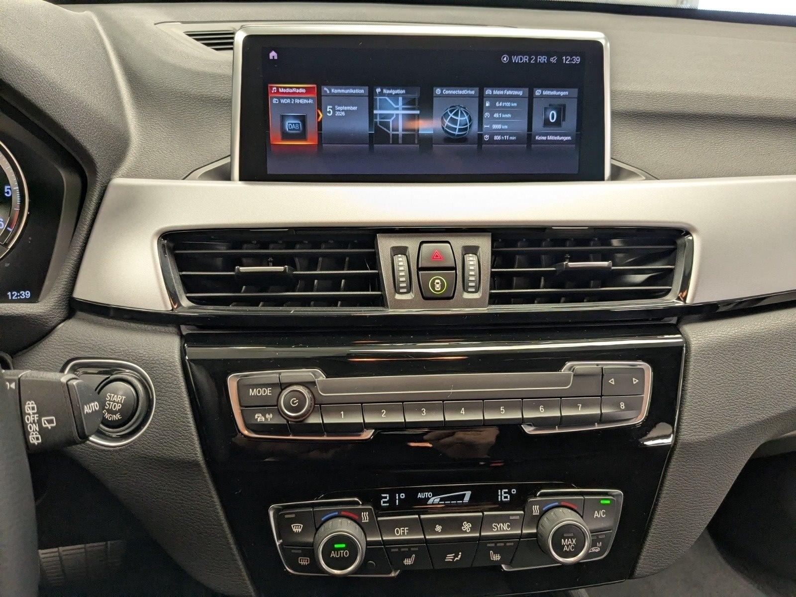 BMW X1 2022 г. Чёрный, пробег 54069 км