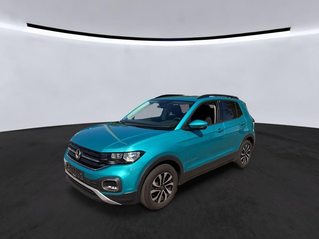 Volkswagen T-Cross 2022 г. Зелёный, пробег 27680 км