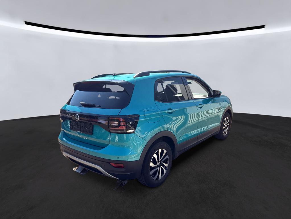 Volkswagen T-Cross 2022 г. Зелёный, пробег 27680 км