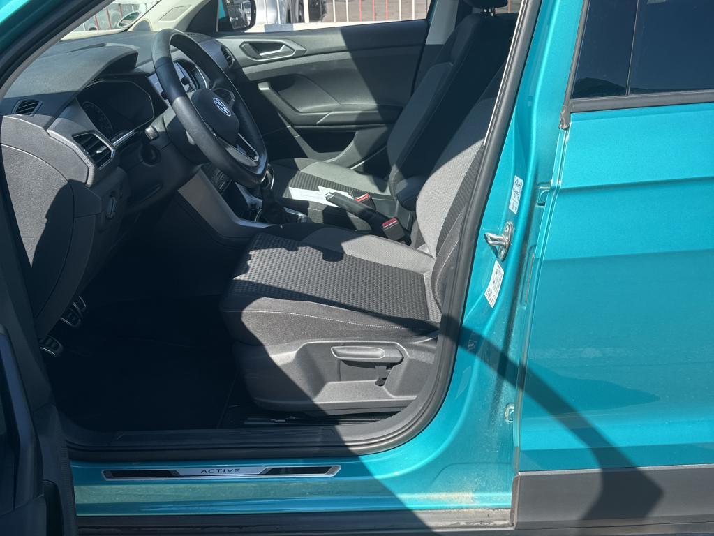Volkswagen T-Cross 2022 г. Зелёный, пробег 27680 км