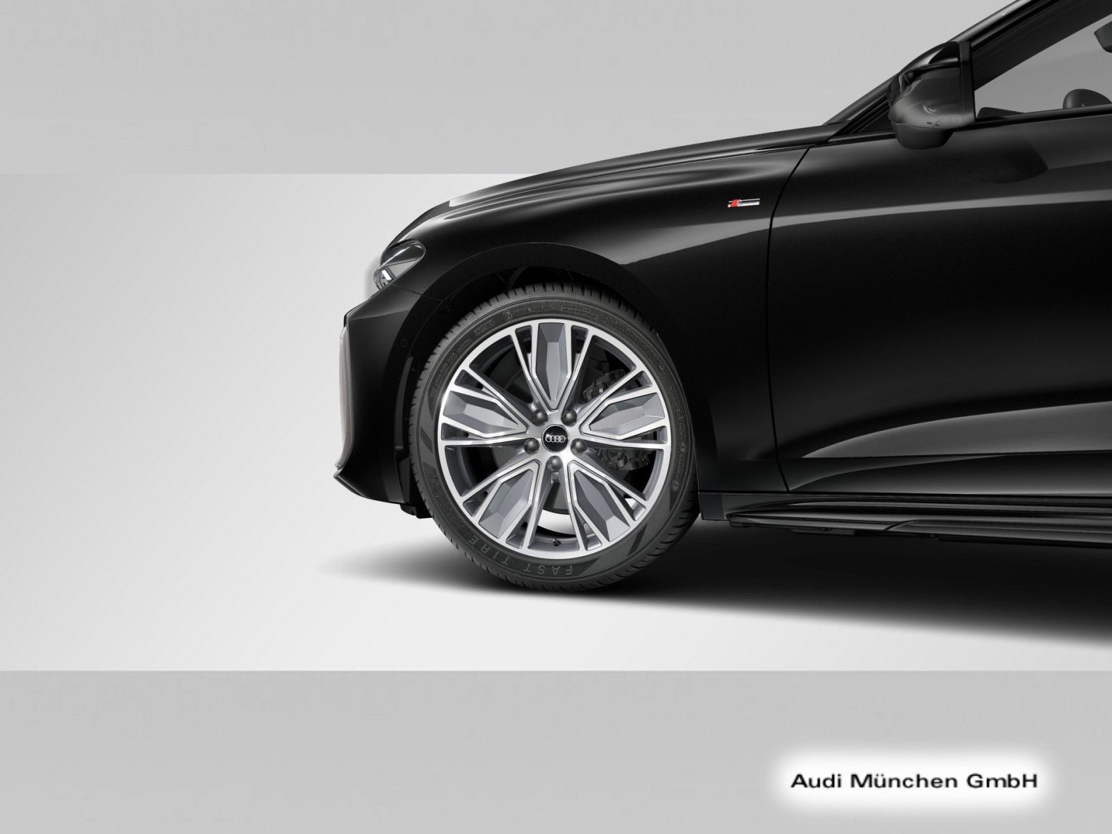 Audi A5 2025 г. Чёрный, пробег 27392 км
