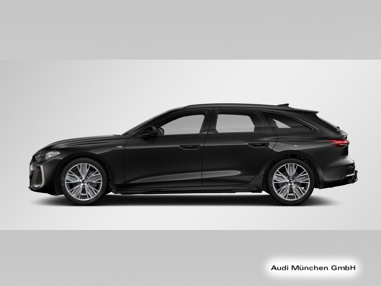 Audi A5 2025 г. Чёрный, пробег 27392 км