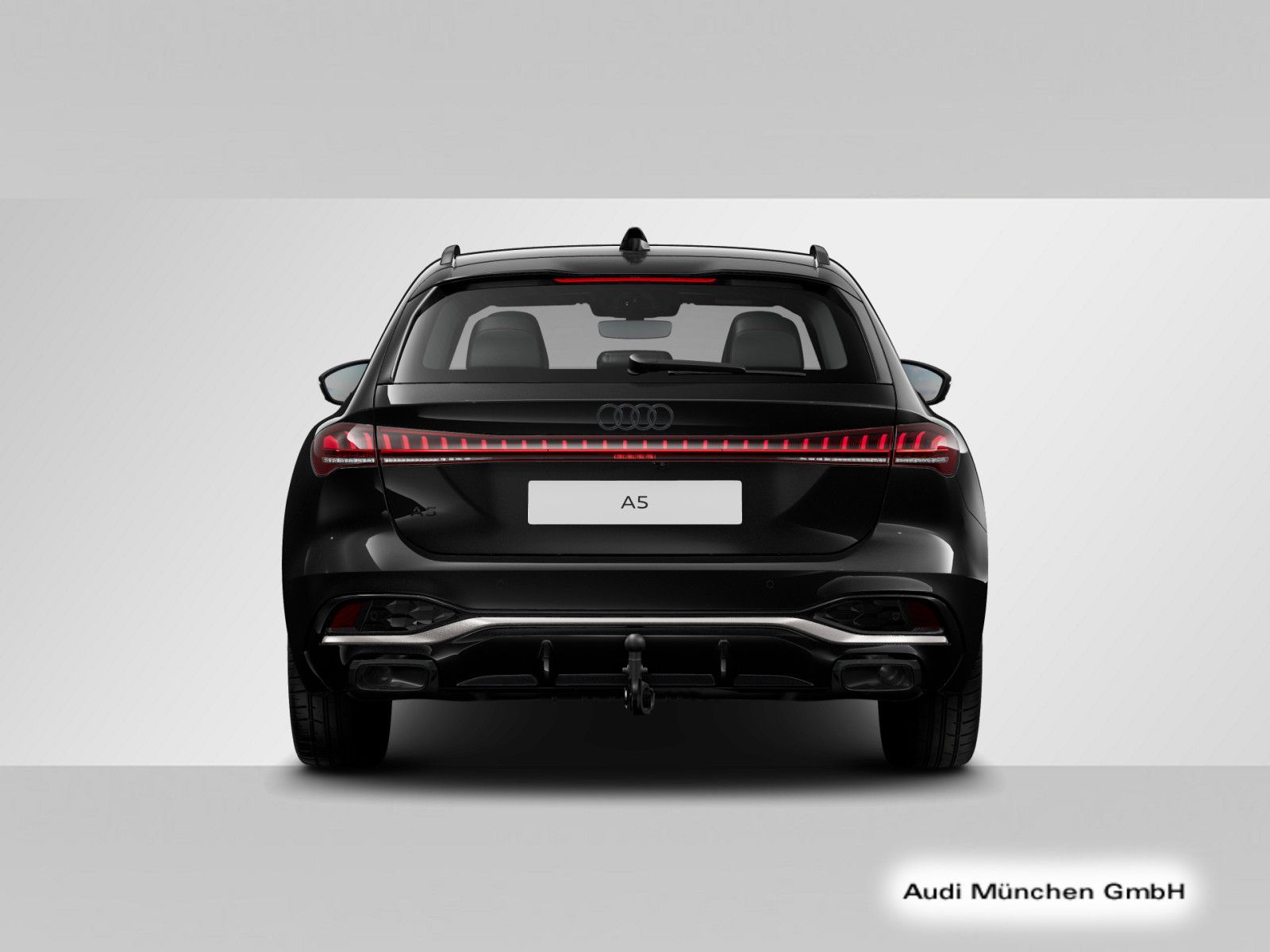 Audi A5 2025 г. Чёрный, пробег 27392 км