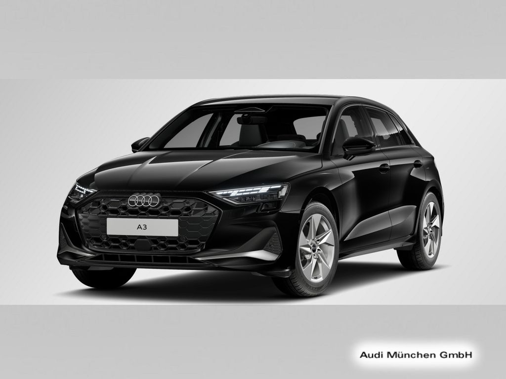 Audi A3 2026 г. Чёрный, пробег 27862 км