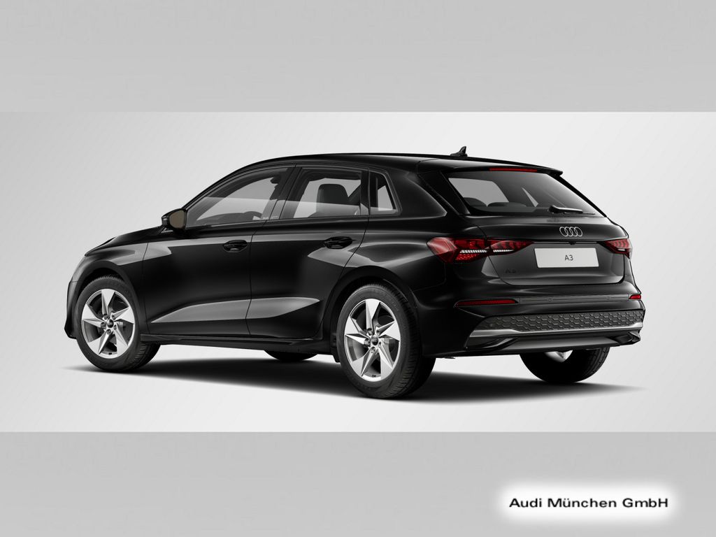 Audi A3 2026 г. Чёрный, пробег 27862 км