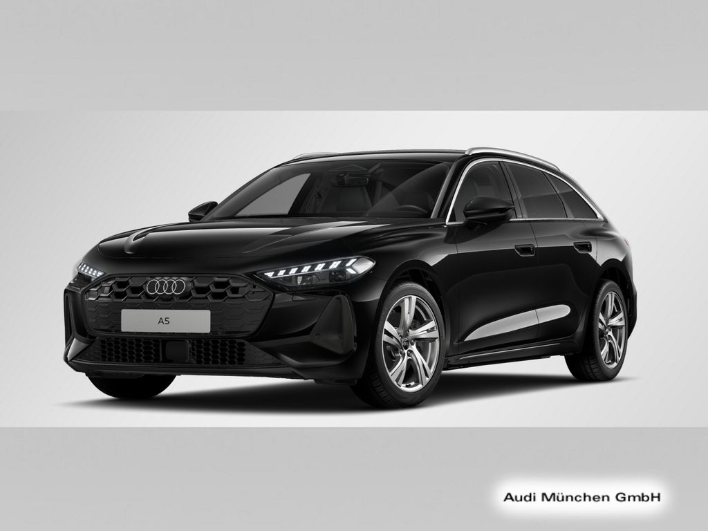 Audi A5 2026 г. Чёрный, пробег 29718 км
