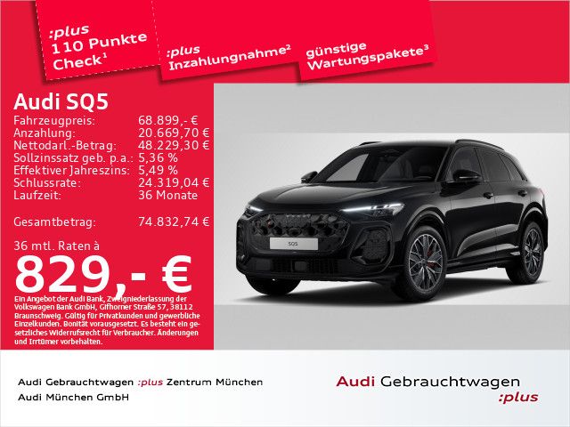 Audi SQ5 2026 г. Чёрный, пробег 28165 км