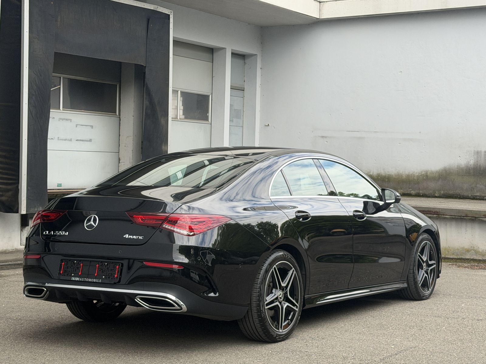 Mercedes-Benz CLA 220 2022 г. Чёрный, пробег 25000 км